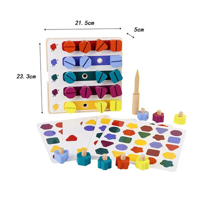 Rainbow Nut Shape Screw Driver Board