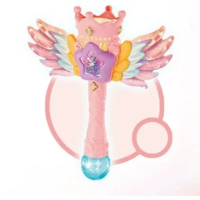 Magic Bubble Fairy Wand - Rechargeable Electric Bubble Blower