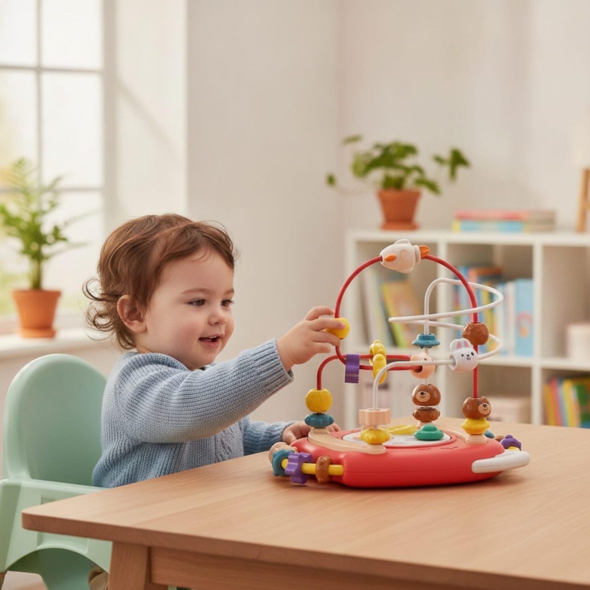 Toddle Rocket Bead Orbiting Maze Toy