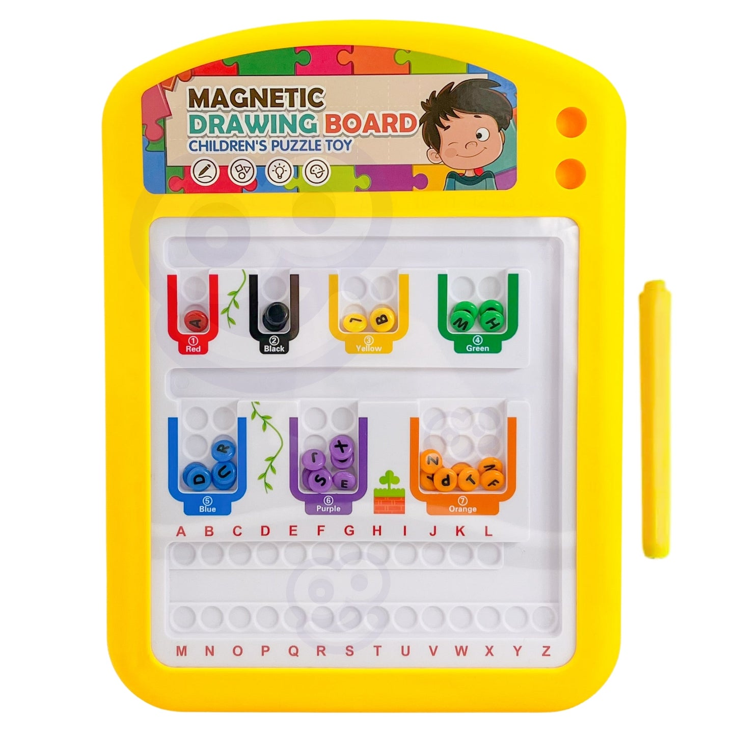 Magnetic Letter Maze Drawing Board