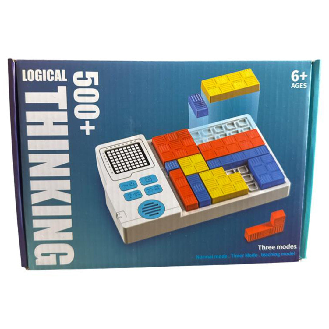 Electronic IQ Brain Teaser Puzzle Game For Kids And Adults With LCD Screen With 500 Challenges