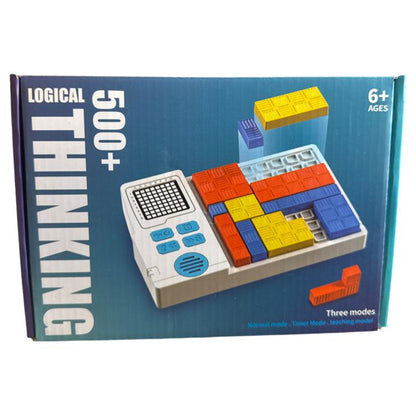 Electronic IQ Brain Teaser Puzzle Game For Kids And Adults With LCD Screen With 500 Challenges