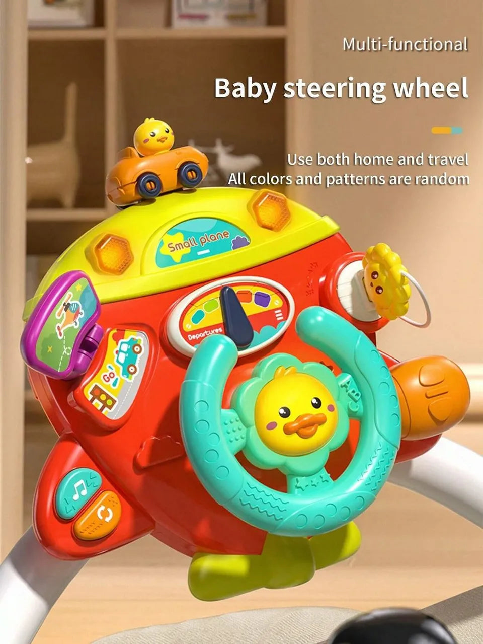 Air Craft Baby Steering Fun Wheel