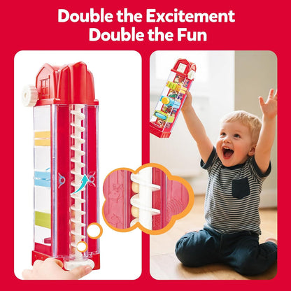 Barn Fun 4-Level Musical Activity Spiral Tower with Spinning Gears