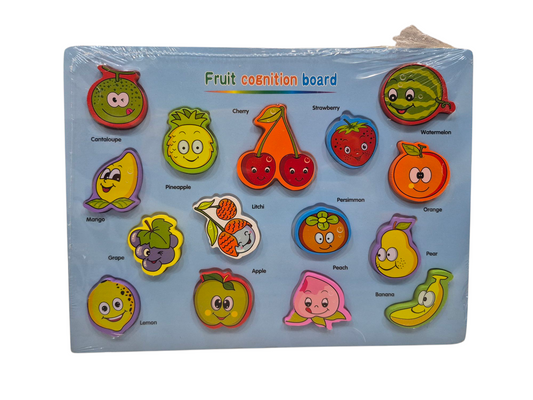 Fruit Cognition Wooden Puzzle