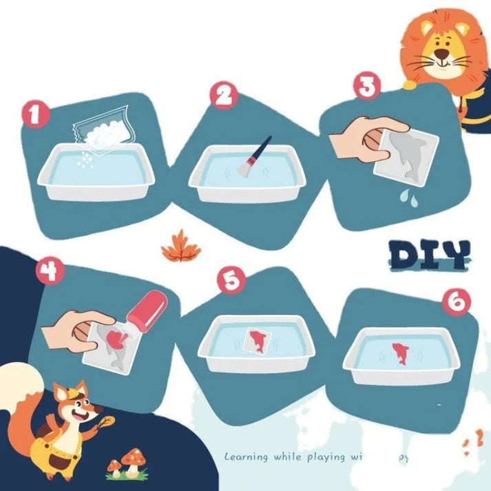 Magical Waterscape – DIY ELF Water Gel Molding Toy