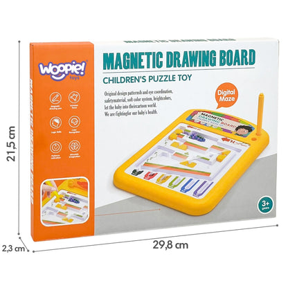 Magnetic Letter Maze Drawing Board