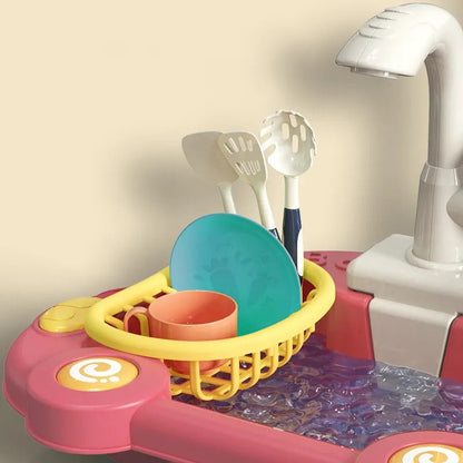 Kitchen Tools Wash Basin Pretend Play Set