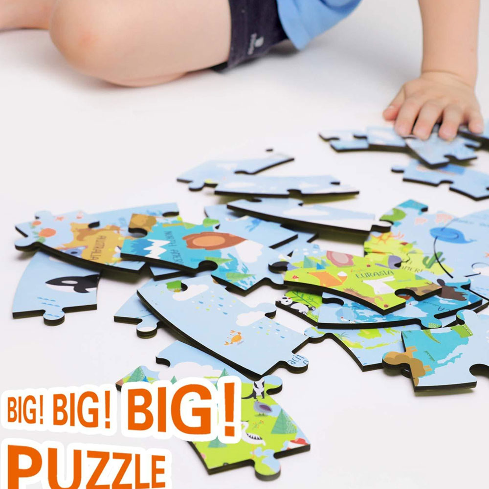 Animal Jumbo Floor Jigsaw Puzzle – 48 pieces