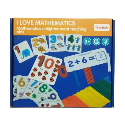 Wooden I Love Mathematics – Learning Kit