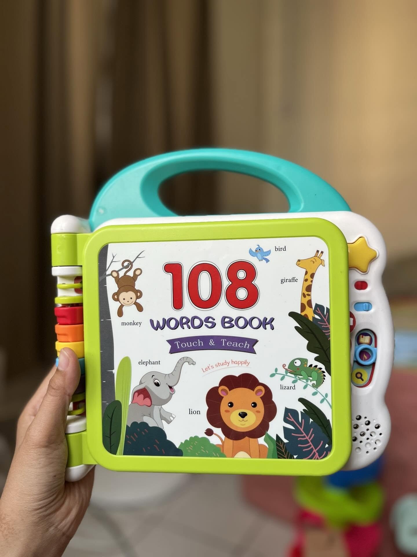 Touch and Learn Words Book with Bluetooth Function – 108 Words
