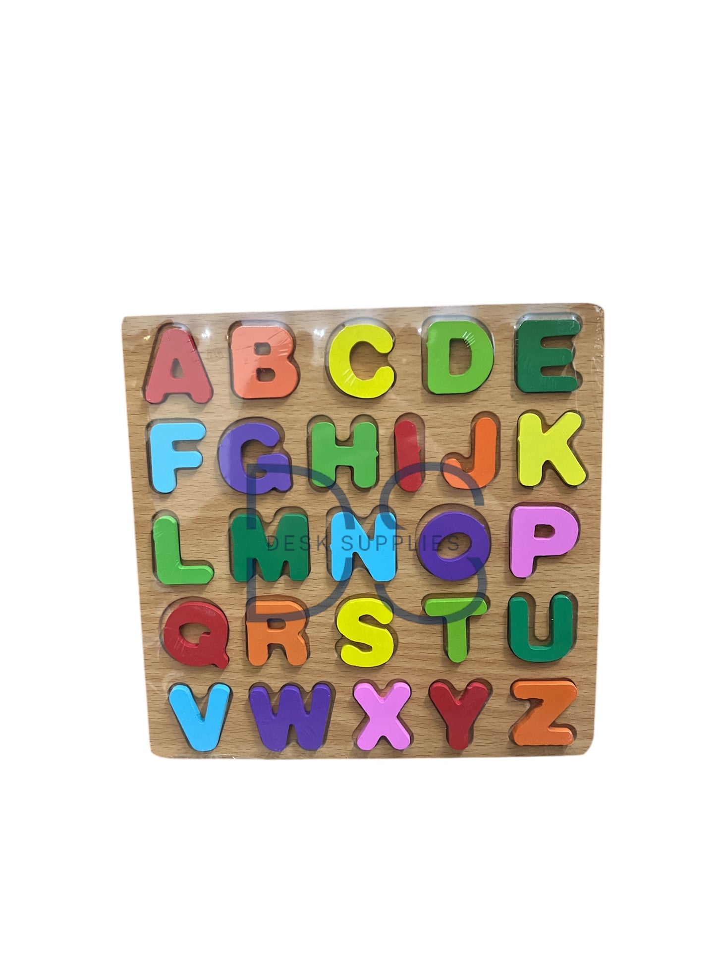 Capital Letters Wooden Puzzle