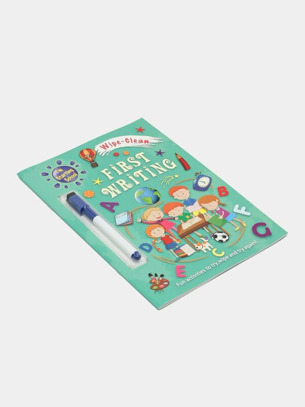Kids First Writing Wipe & Clean - Book