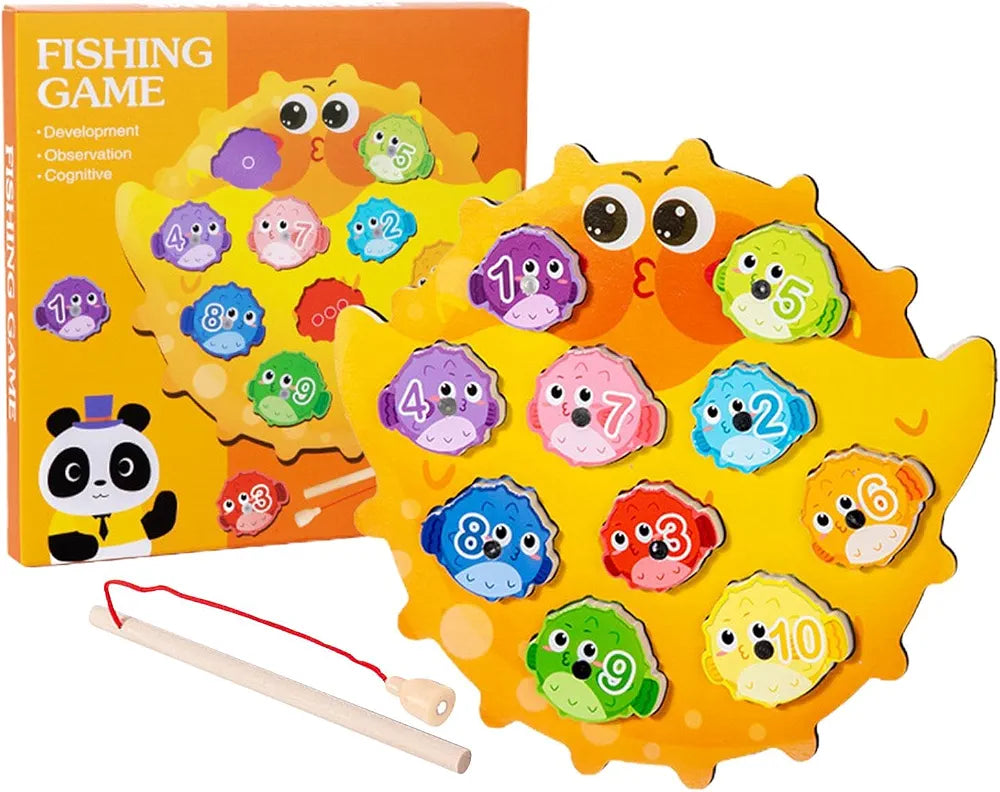 Wooden Fishing Game