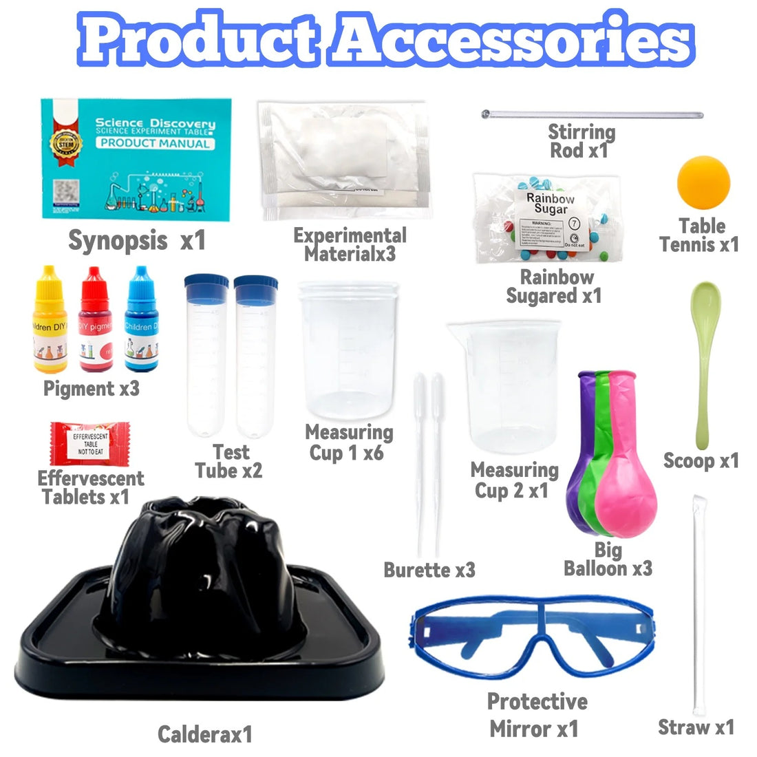 STEM Lab 68 Experiments Activities Science Discovery Kit
