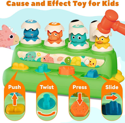 Whack-A-Mole Learning Toy Fine Motor Skills Game For Toddlers