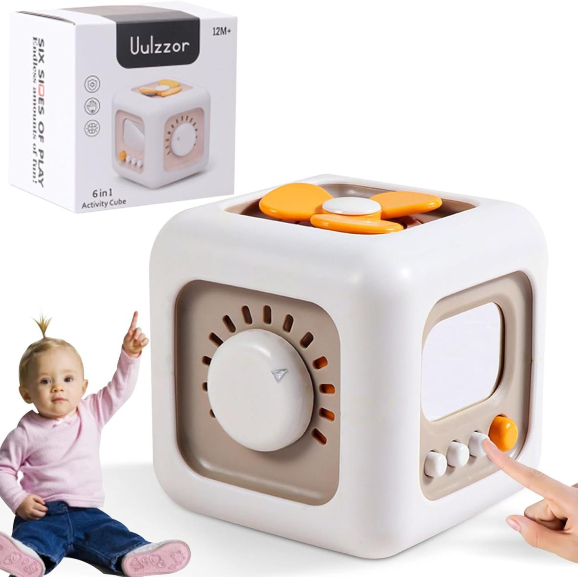 Uulzzor 6 in 1 Busy Activity Cube