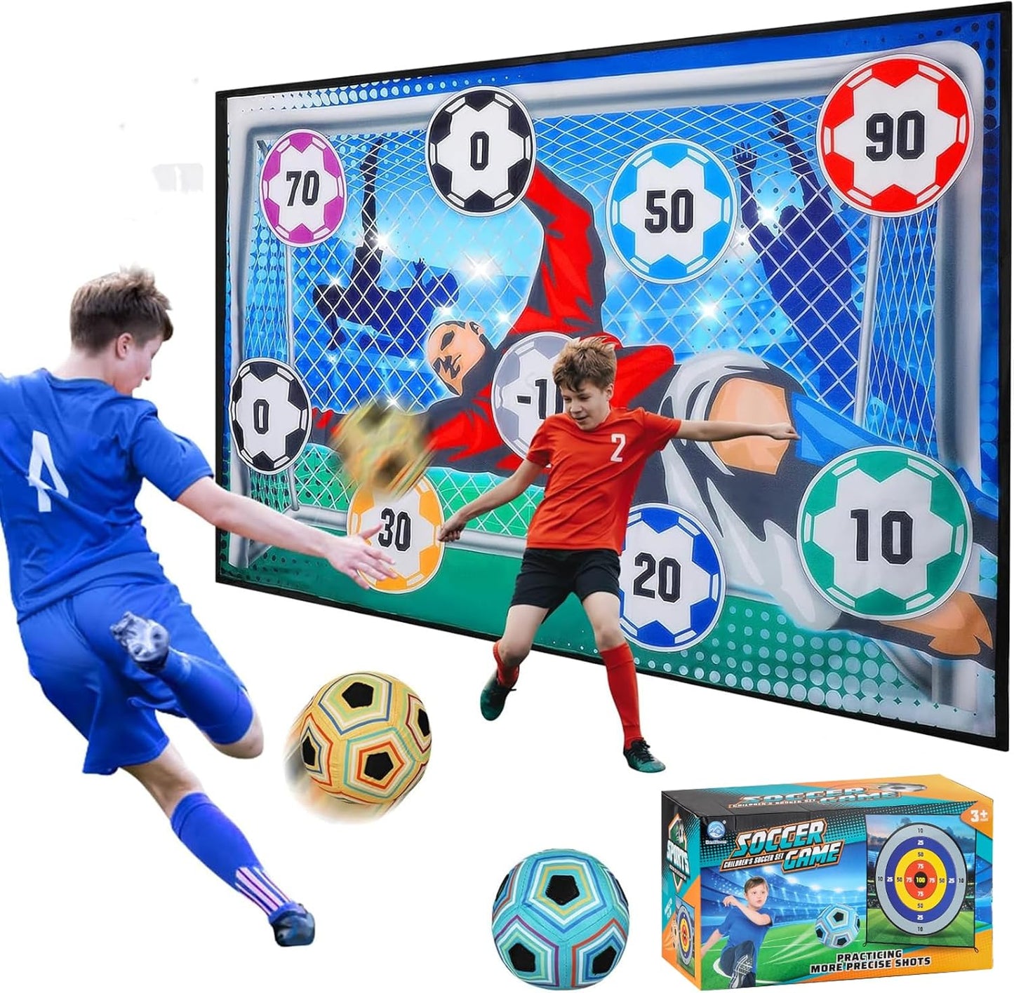 Kids Sticky Soccer Ball Game