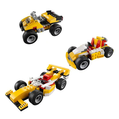 Architect Super Racer 3-in-1 Building Blocks Set (121 Pieces)