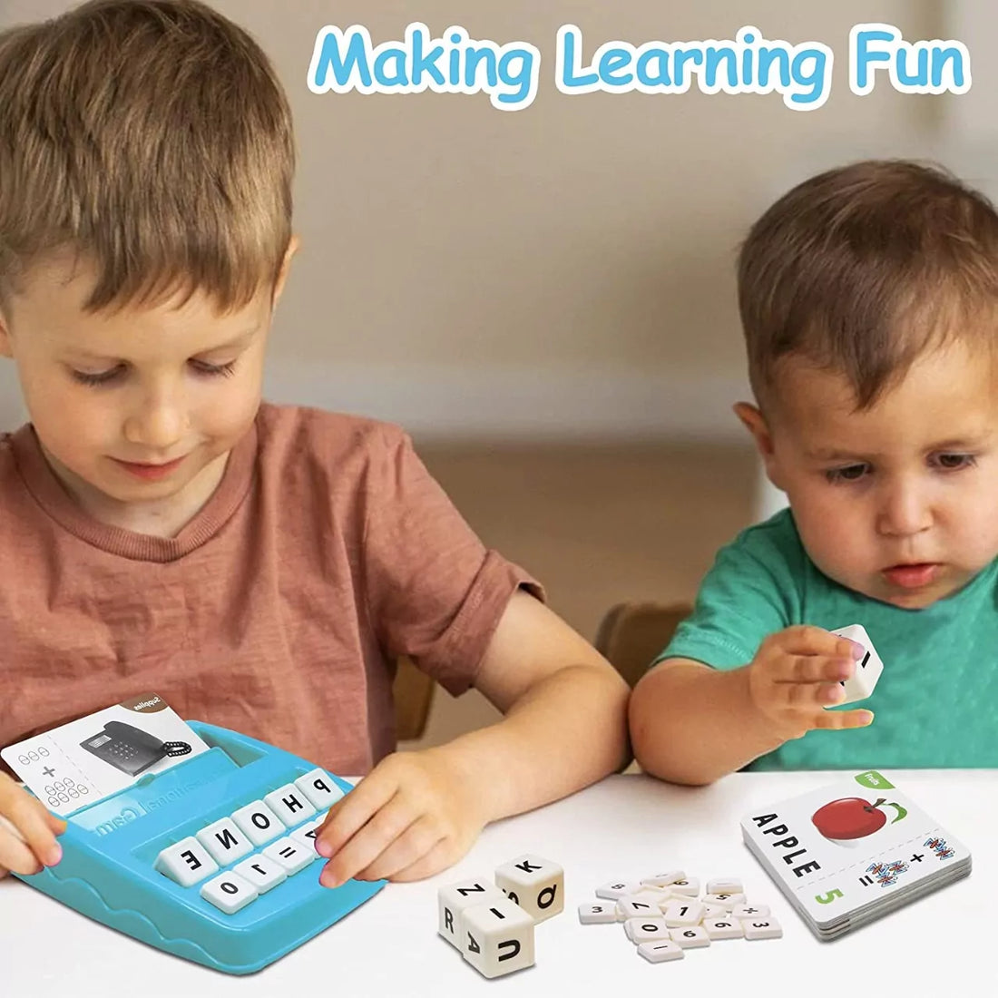 2 in 1 Word & Maths Learning Kit