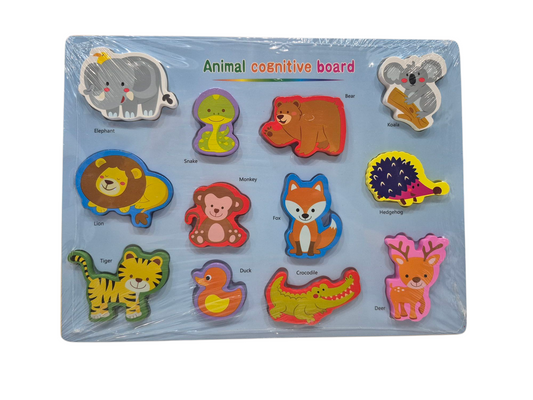 Animal Cognitive Wooden Puzzle