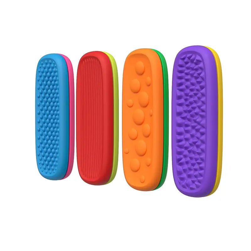 Calming Sensory Suction Fidget Bar/ Worry Stones (8 pcs)