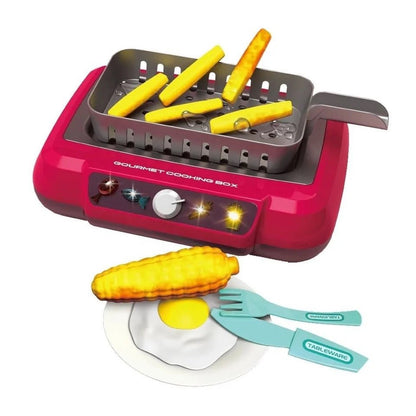 DIY Magic Food Cooking Set – Color-Changing, Bubble-Grill Fun