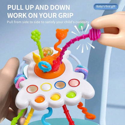 Baby Pull String Activity Toy