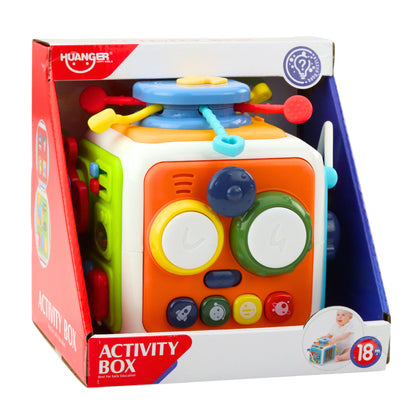 Huanger Interactive Sensory Activity Cube (with Music)