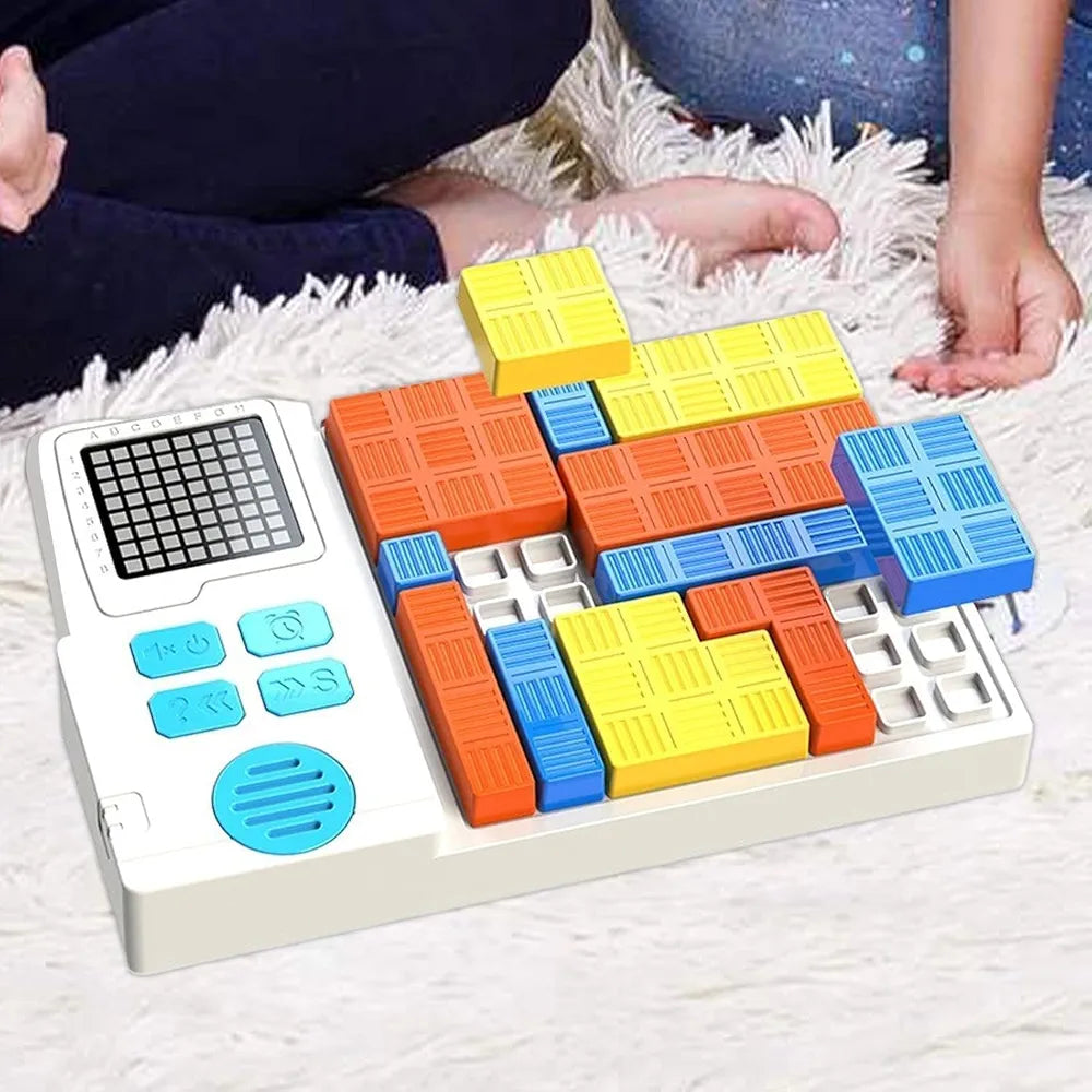 Electronic IQ Brain Teaser Puzzle Game For Kids And Adults With LCD Screen With 500 Challenges