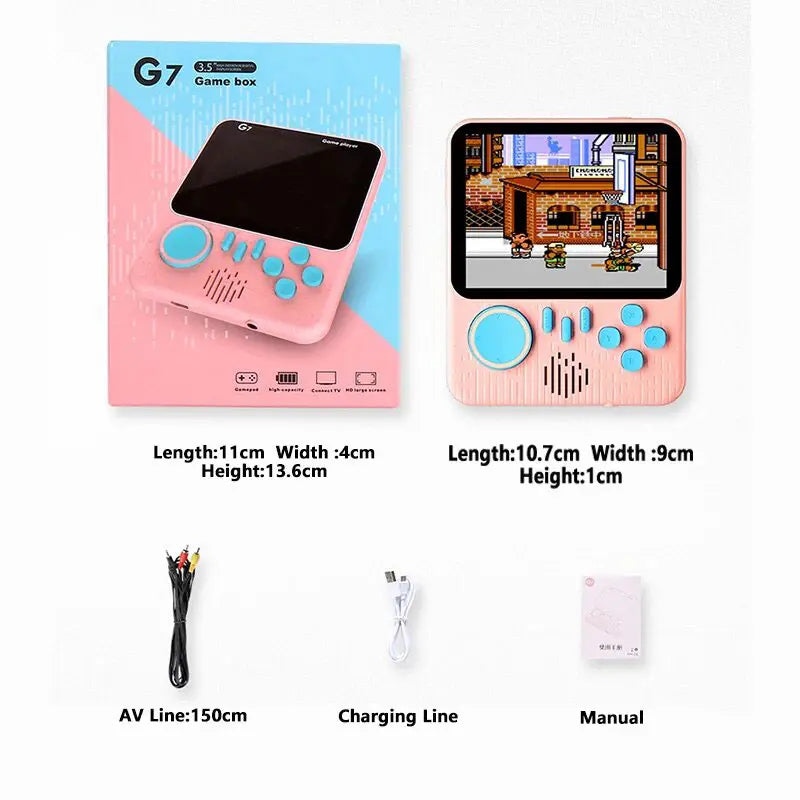 G7 Handheld Video Console Game With Controller - 666 Games