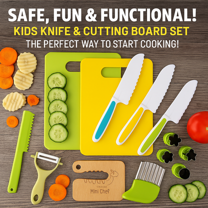 MiniChef Montessori Kitchen Tools Set