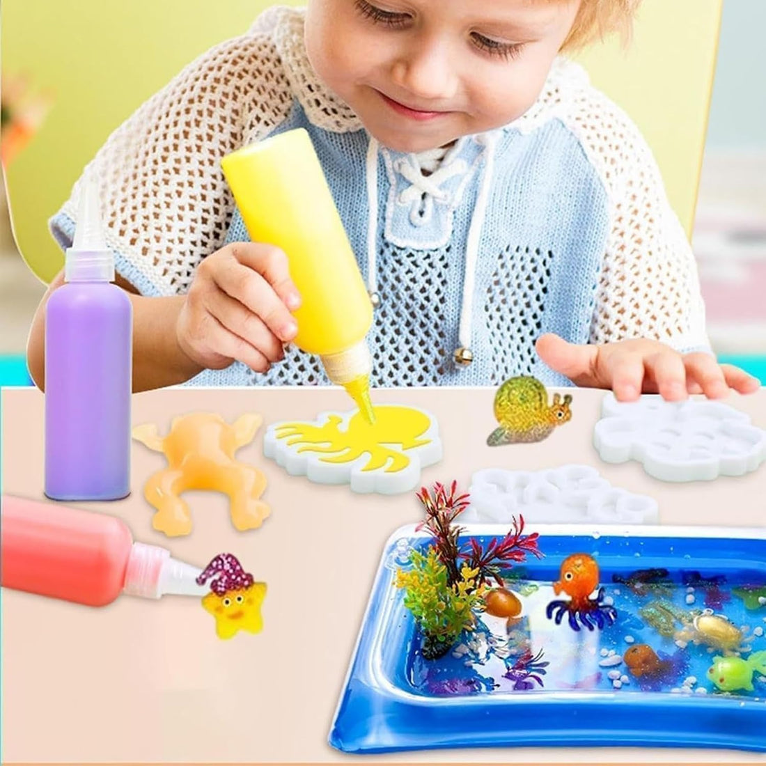 Magical Waterscape – DIY ELF Water Gel Molding Toy