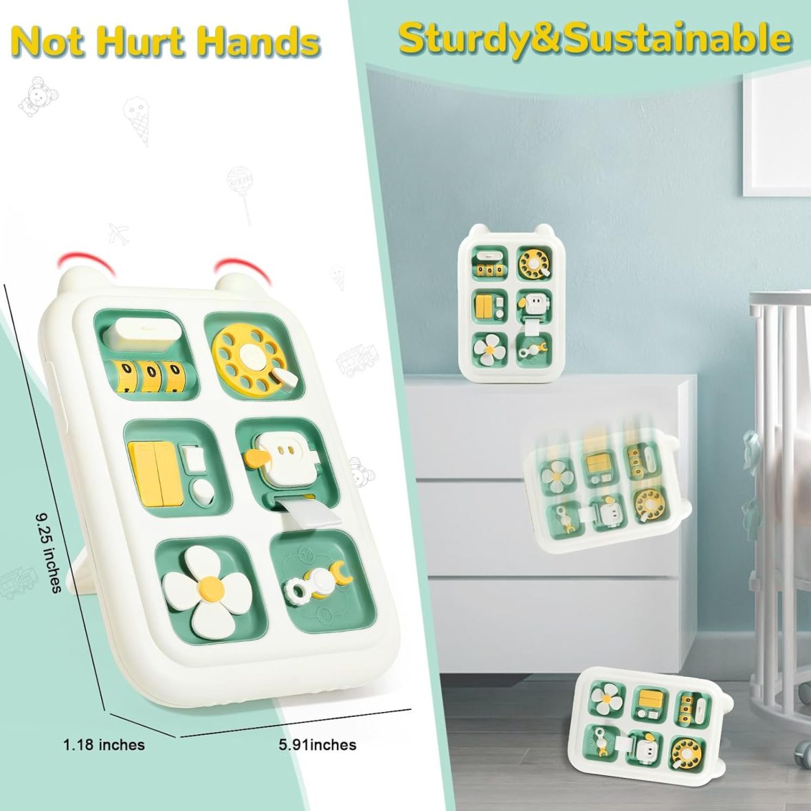 Busy Board for Toddlers