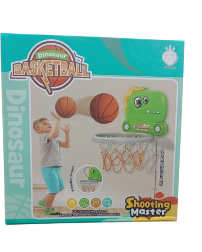 Dinosaur Basket Ball Hoop with Ball and Pump