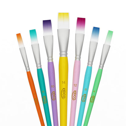 Kidco Artist Brush - Flat Brush Set