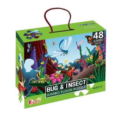 Bug and Insect Jumbo Floor Jigsaw Puzzle – 48 pieces