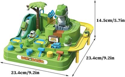 Dinosaur Car Adventure Track Play Set