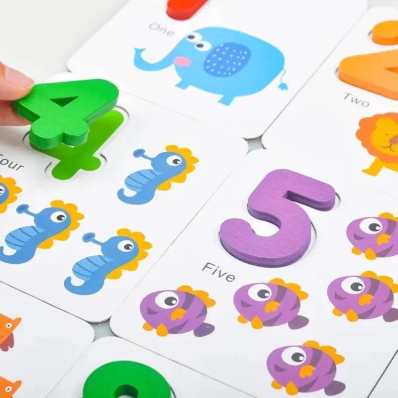 Wooden I Love Mathematics – Learning Kit