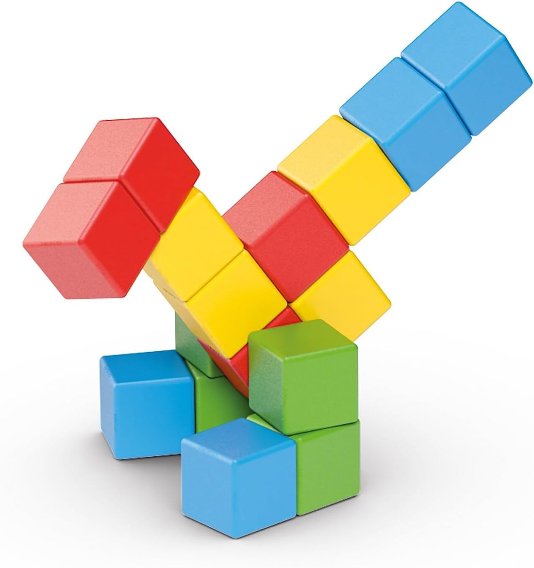Large Magnetic Building Blocks – 32 Pieces (4.2 cm x 4.2 cm each)