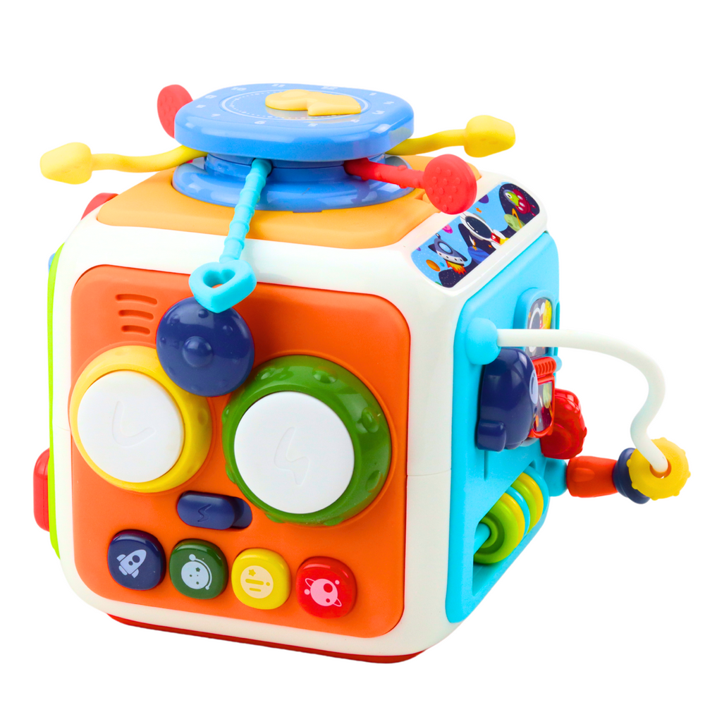 Huanger Interactive Sensory Activity Cube (with Music)