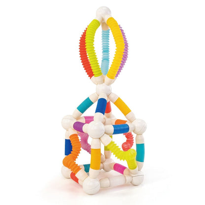 Flexible Magnetic Tube Building Block Rods - 38pcs