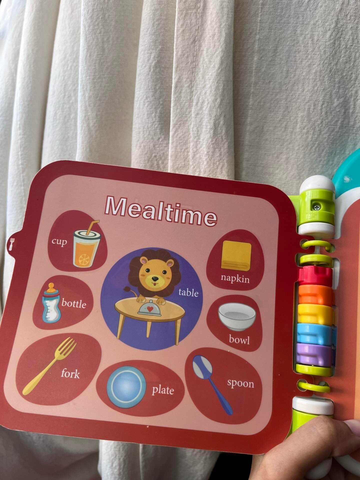 Touch and Learn Words Book with Bluetooth Function – 108 Words