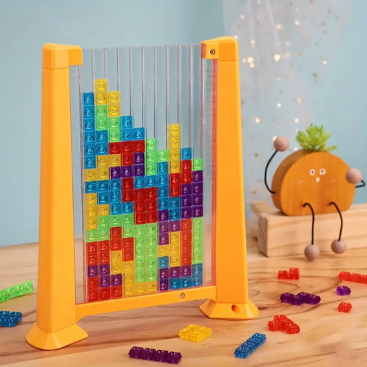 Brain Teaser Tetris Blocks Game: 70 pcs