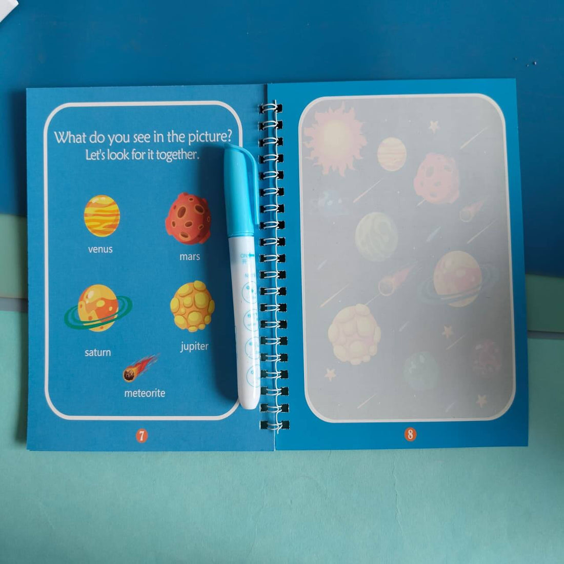 Magic Water Book Painting Drawing Coloring Board Book Doodle & Magic Water Pen