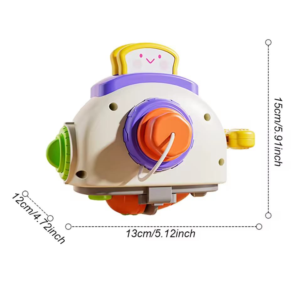 Multifunctional Toaster Busy Toy