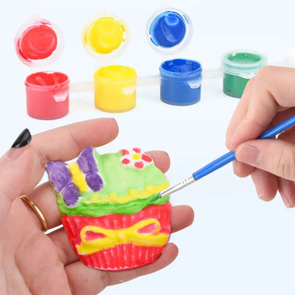 DIY Dessert 3D Mold and Paint for Kids