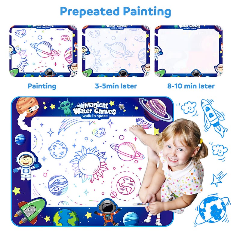Magical Aqua Doodle Canvas Washable Drawing Mat