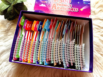 30 Read and Rhyme Flip Books - 300 Words Phonics Set