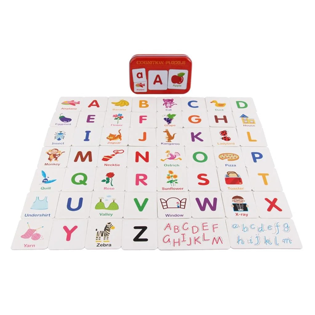 Alphabet Cognition Flash Cards (Tinbox)